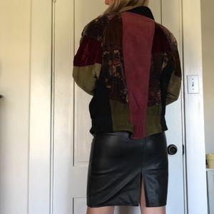 Quilted Vintage Bomber